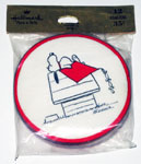 Snoopy on Doghouse with Kite Coasters