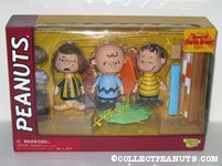 Peppermint Patty, Charlie Brown and Linus Playset