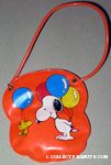 Snoopy & Woodstock with balloons orange Purse
