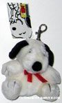 Stuffed Snoopy clip and coin purse