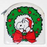 Snoopy in wreath Coin Purse
