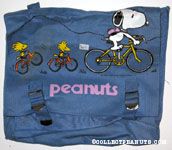 Snoopy and Woodstocks on Bikes