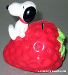 Snoopy on a Strawberry