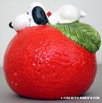 Snoopy on an Orange