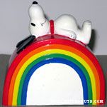 Snoopy on Rainbow