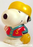 Snoopy baseball player Bank