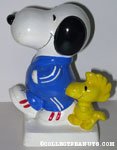 Snoopy & Woodstock jogging Bank