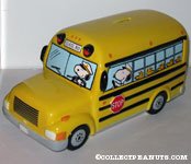 Peanuts Gang School Bus Bank