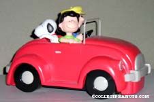 Snoopy Woodstock and Charlie Brown bank