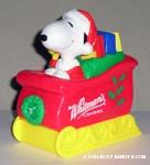 Snoopy as Santa 
