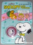 Snoopy lip pot with Woodstock pin