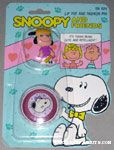 Snoopy lip pot with Lucy pin