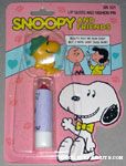 Snoopy lip gloss with Woodstock pin
