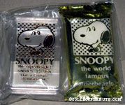 Snoopy wearing bowtie portait Bar Soap and Travel Container