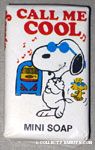 Snoopy & Woodstock with juke box 'Call Me Cool' Mini Soap Bar