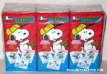 Snoopy & Charlie Brown Baseball Tissue Packs
