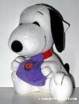 Snoopy holding treat bag