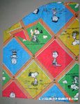 Peanuts Characters in lattice work pattern Pillowcase