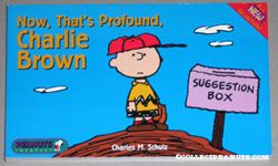 Now, That's Profound, Charlie Brown