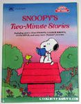 Snoopy's Two-Minute Stories