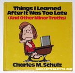 Things I Learned After It was Too Late