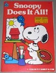 Snoopy does it all