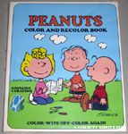 Peanuts Color & Recolor book
