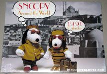 Rocker Snoopy Jamming 1993-1994 School-Year Calendar