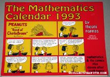 The Mathematics Calendar 1993 By Theoni Pappas featuring one Peanuts cartoon with Peppermint Patty & Marcie