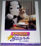 Dogs of the Stars 1991 Calendar featuring Charles Schulz's dog, Andy