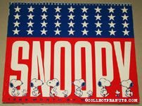 Snoopy & Woodstock poses 1984 Month by Month Calendar