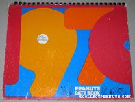 Peanuts Gang 1970 Date Book