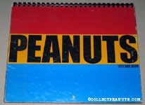 Peanuts 1972 Datebook