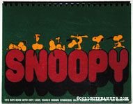 Snoopy 1975 Datebook