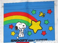Snoopy 1984 Calendar - Fabric
