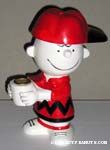 Charlie Brown in Baseball Cap Candle Holder