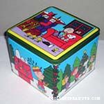Peanuts Winter Scenes Tin Canister