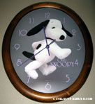Stuffed Snoopy photo 'Club Snoopy' Wall Clock