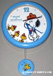 Snoopy & Beaglescouts Pendulum Wall Clock