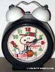 Snoopy playing baseball Alarm Clock
