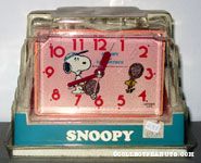 Snoopy & Woodstock playing tennis Alarm Clock