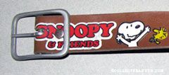 Snoopy, Woodstock & Charlie Brown scenes Belt