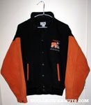 Snoopy driving Zamboni 'Snoopy's Senior World Hockey Tournament' Orange & Black Jacket