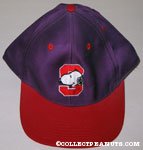 Snoopy portrait in letter S Baseball Cap