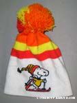 Snoopy Skiing Ski Hat