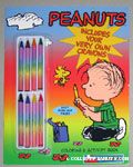 Linus and Woodstock with Crayons