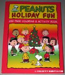 Peanuts Holiday Fun with Peanuts Gang Caroling around Christmas Tree Coloring & Activity Book
