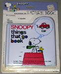 Snoopy Things that Go Book Book