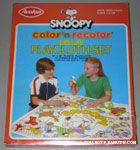 Snoopy Color 'n Recolor Deluxe Playcloth Set