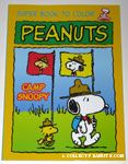 Snoopy & Woodstock Beaglescouts carrying flags Coloring Book